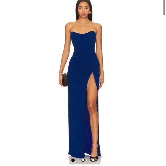 New ~ Katie May ~ Pamela Dress Ocean Blue XS